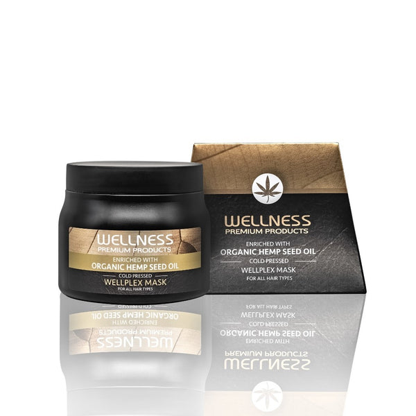 מסכה Wellplex חומצה היאלורונית ובונדר 500 מ”ל | Wellnes