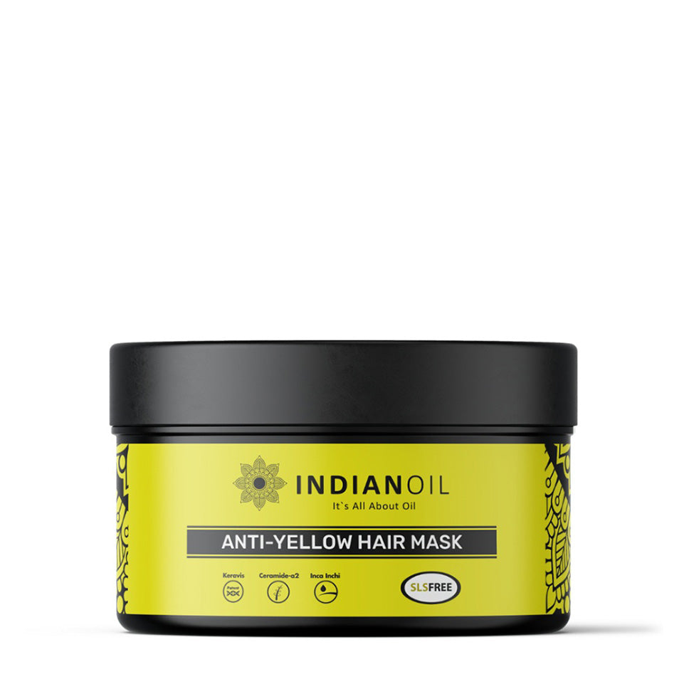 מסכה לנטרול גוונים צהובים בלתי רצויים בשיער צבוע