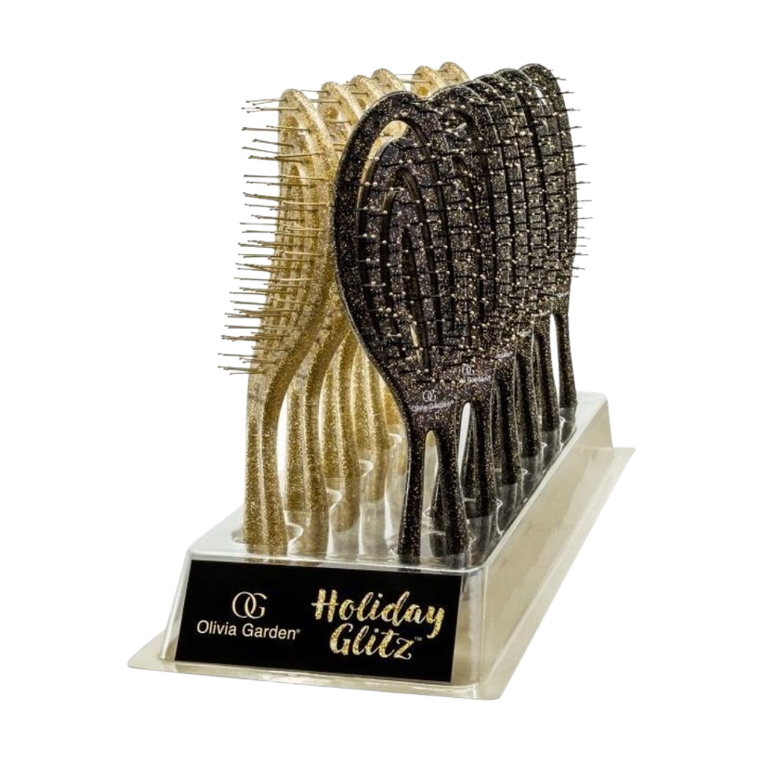 סט 12 מברשות הולידיי מיני אוליביה גרדן