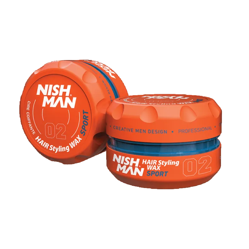 ווקס לעיצוב שיער נישמן - 150 מ"ל 02 Nishman Sport