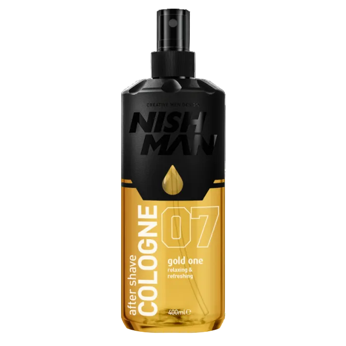 אפטר שייב נישמן - 400 מ"ל 07 Nishman Gold One