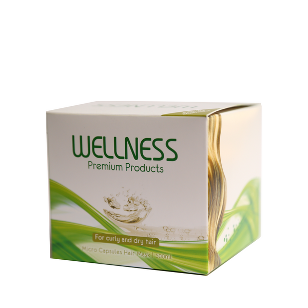 מסכת הזנה מיקרו קפסולות לשיער יבש | 500 מ"ל | Wellness